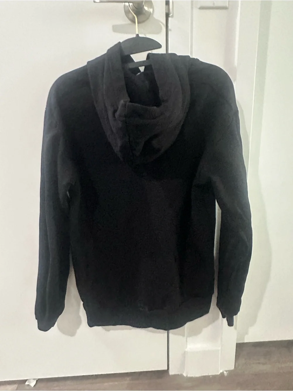 Marni Black Crewneck Hoodie with Neon Yellow Lettering